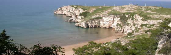 Baia Di Zaiana Peschici Sul Gargano Peschici Puglia